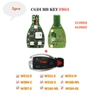 Оригинальный CG CGDI MB BE KEY V1.2 для B-enz Till FBS3 315 МГц433 МГц получить 1 бесплатный жетон CGDI MB с корпусом смарт-ключа 34 логотип кнопки