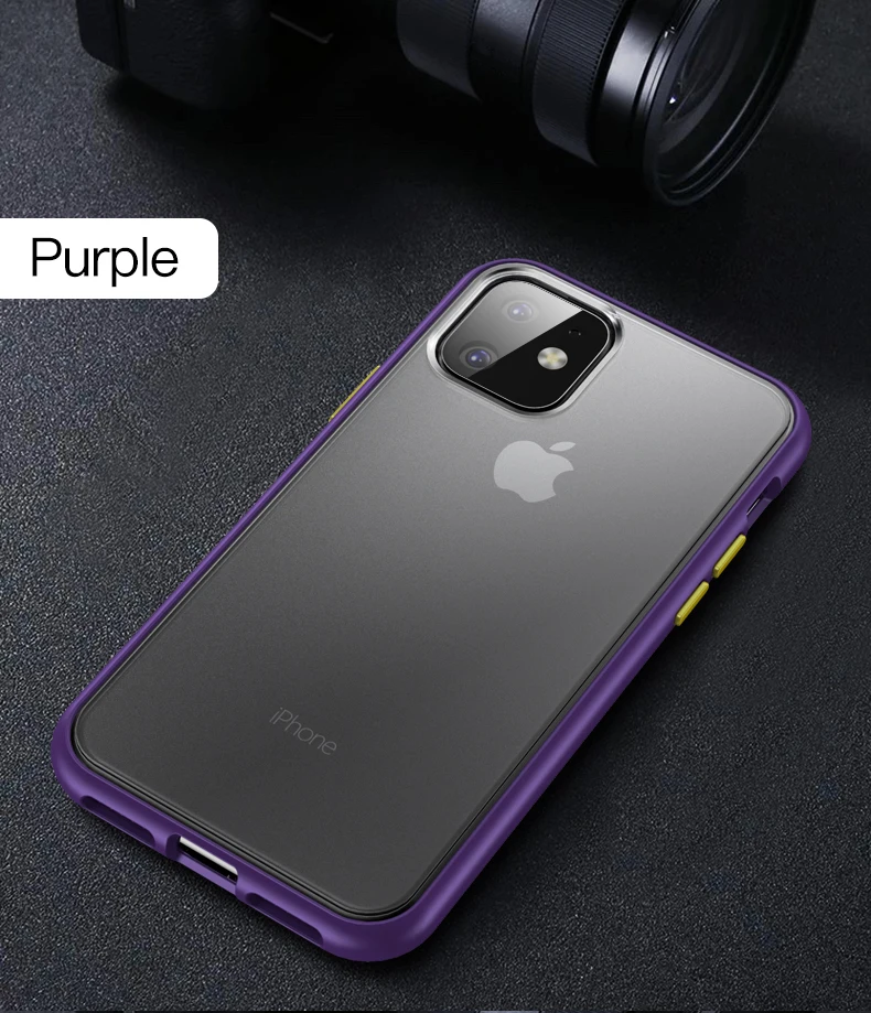 Роскошный Матовый чехол LUPHIE для iPhone 11 Pro Max, противоударный чехол для, iPhone 11, 5,8, 6,1, 6,5 дюймов, чехол s Coque Funda