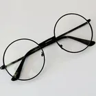 MDOD Модные Винтажные ретро металлические оправы прозрачные линзы женские очки Nerd Geek Очки большие круглые очки