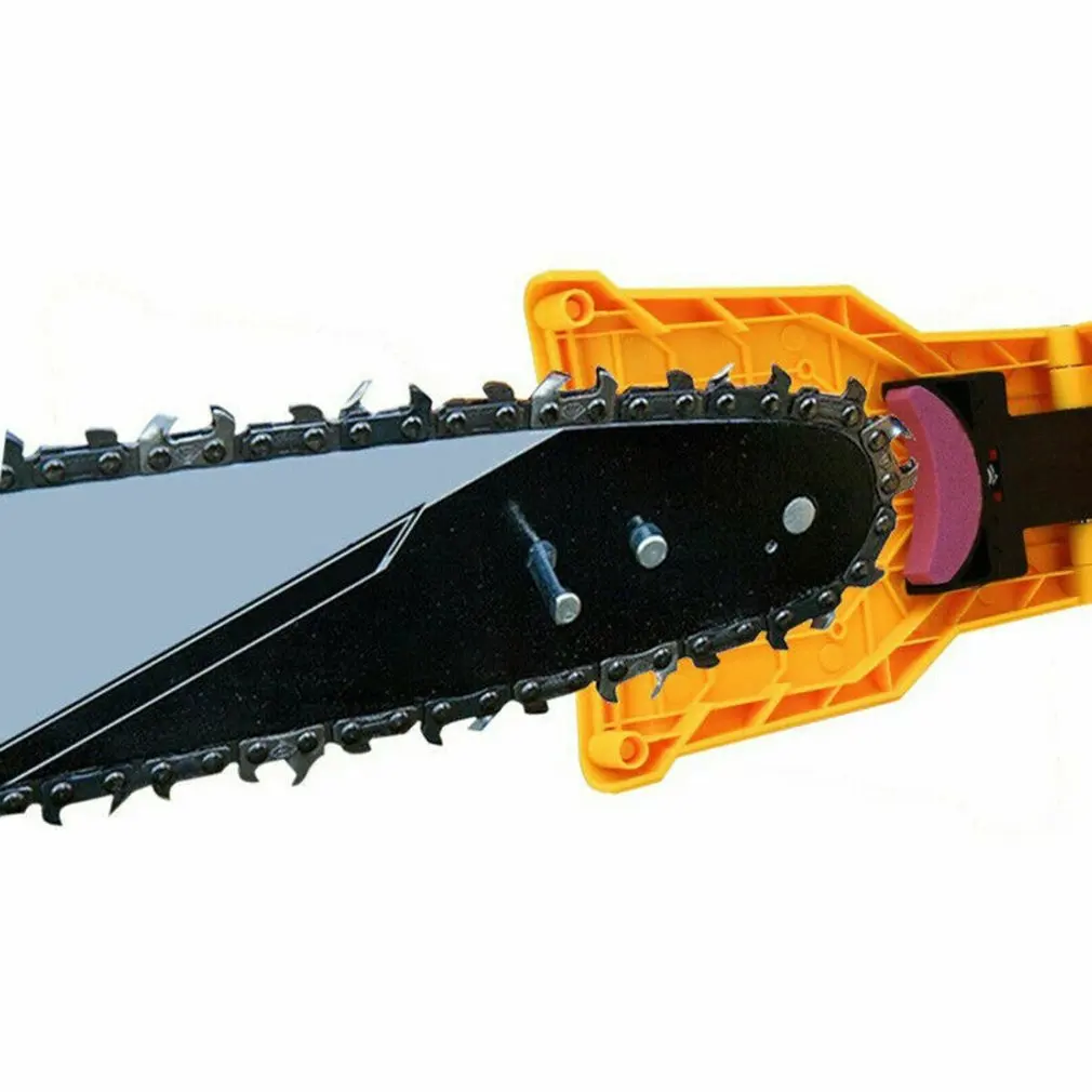 

Easy File Chainsaw Teeth Chain Sharpener Tool Sharpening Saw Sharpener Stone Sharpening Frame Grinding Chain For Wood Working