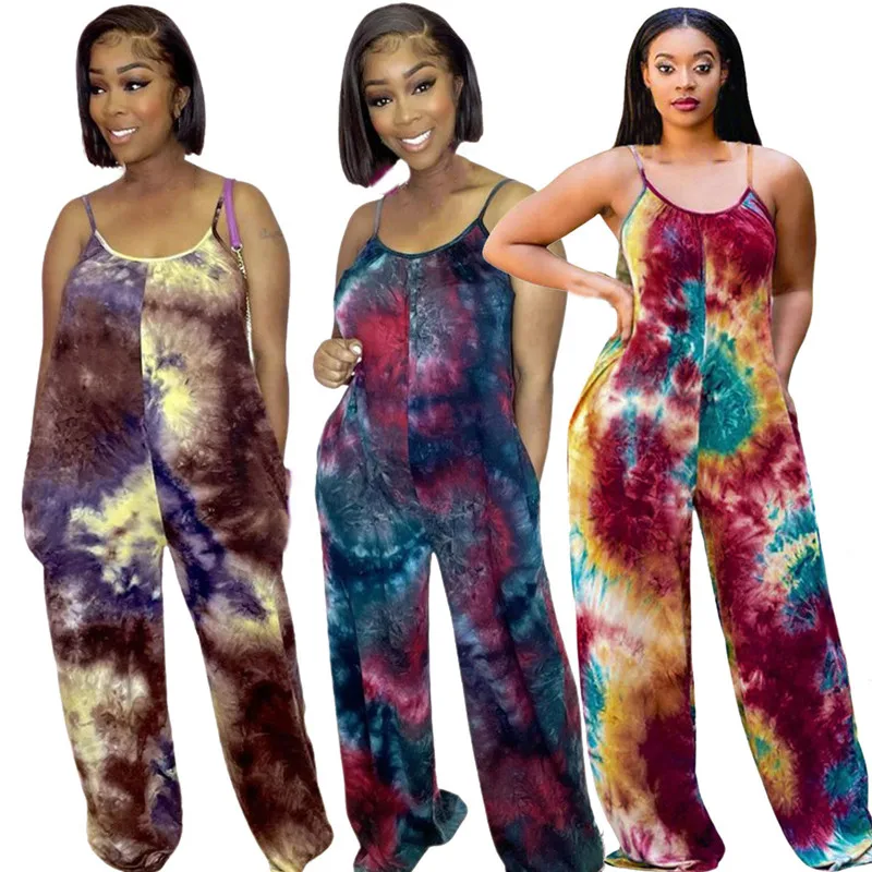 

Комбинезоны WUHE на бретелях-спагетти с принтом, ажурные без рукавов, с открытыми плечами, вечерние открытой спиной, повседневные праздничные...