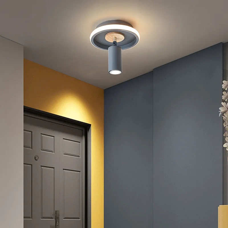 

LED Hallway Lights Modern Ceiling Lamp with Spotlight for Corridor Aisle Entrance Lighting White Ceiling Light AC 220V 31W