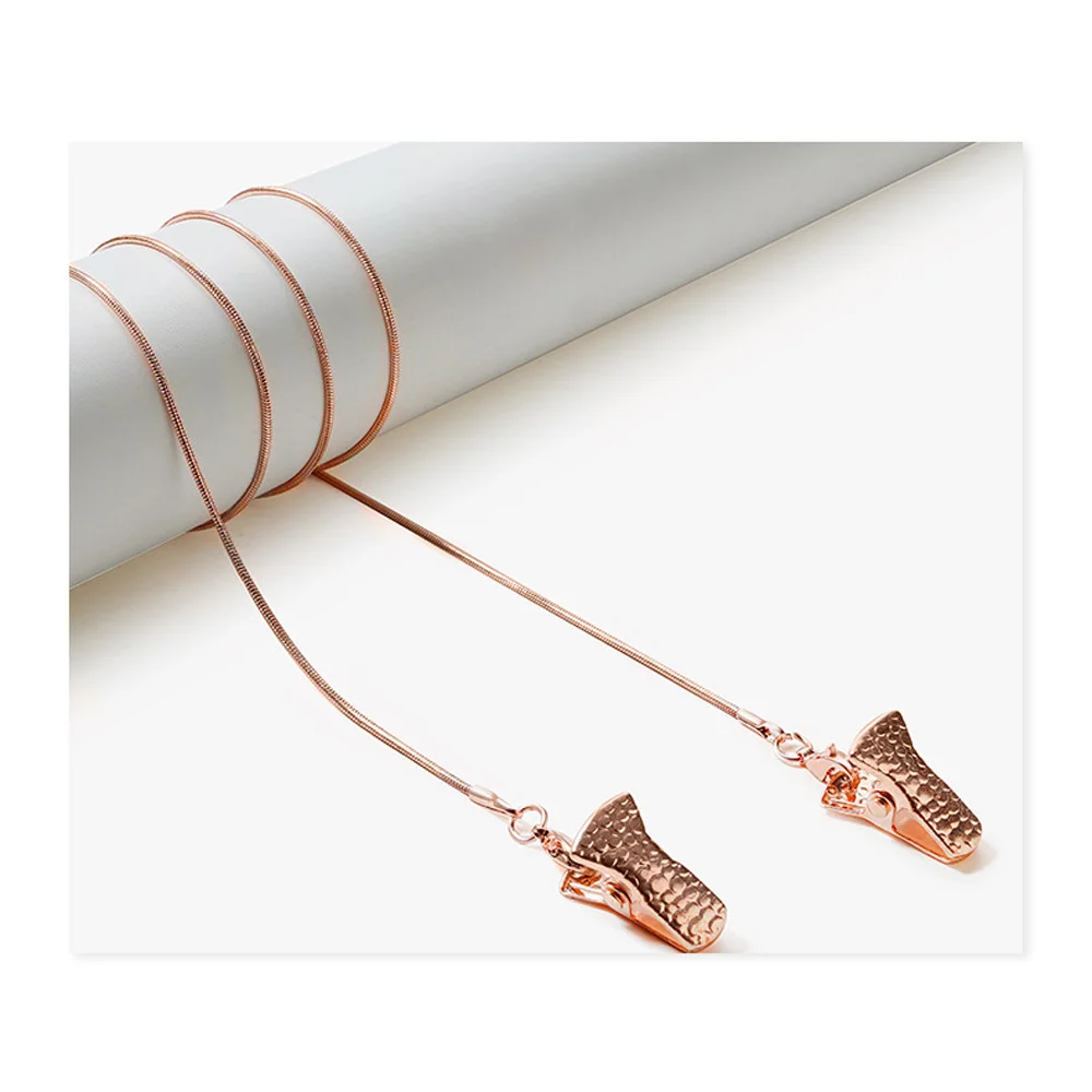 

Fashion Metal Face Mask Necklace Strap For Women Men Snake Chain Glasses Clips Lanyard Holder Sunglasses Chains Eyewear Jewelry