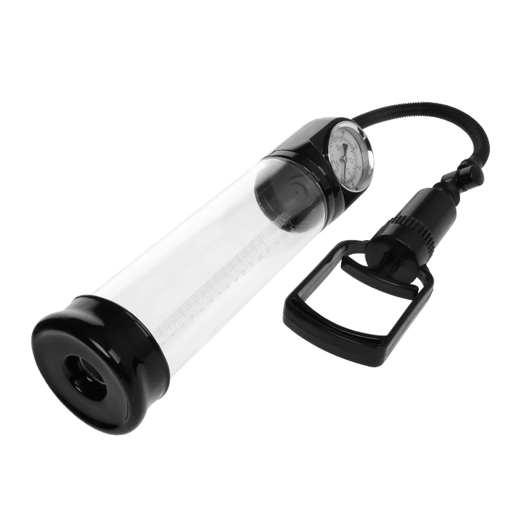 YEMA ручной насос для пениса секс-игрушки мужчин с манометром массажер упражнения