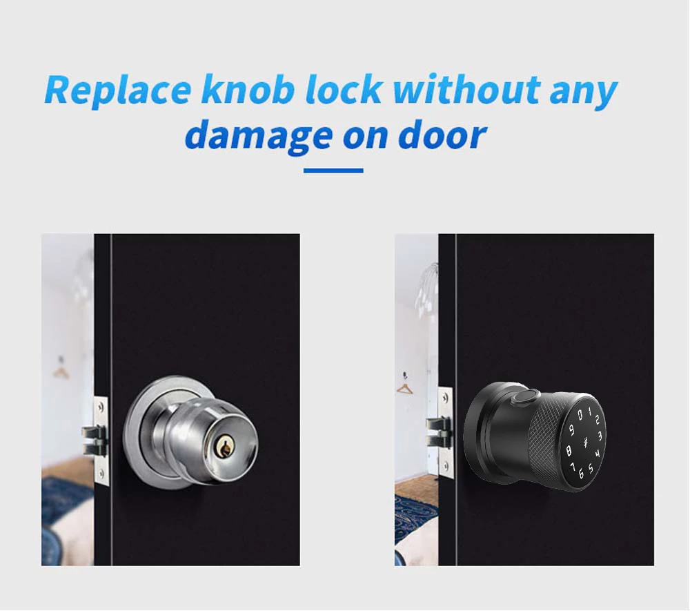 Bluetooth отпечаток пальца дверной замок Умный Замок Porta электронный БЕСКЛЮЧЕВОЙ