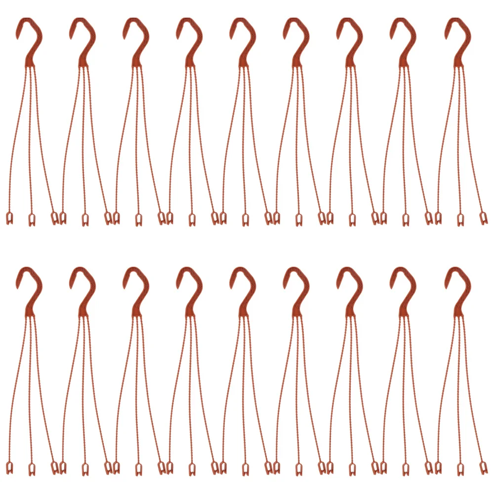 

50pcs Hanging Plant Holders Flower Stand Hooks Heavy Duty Planter Hooks