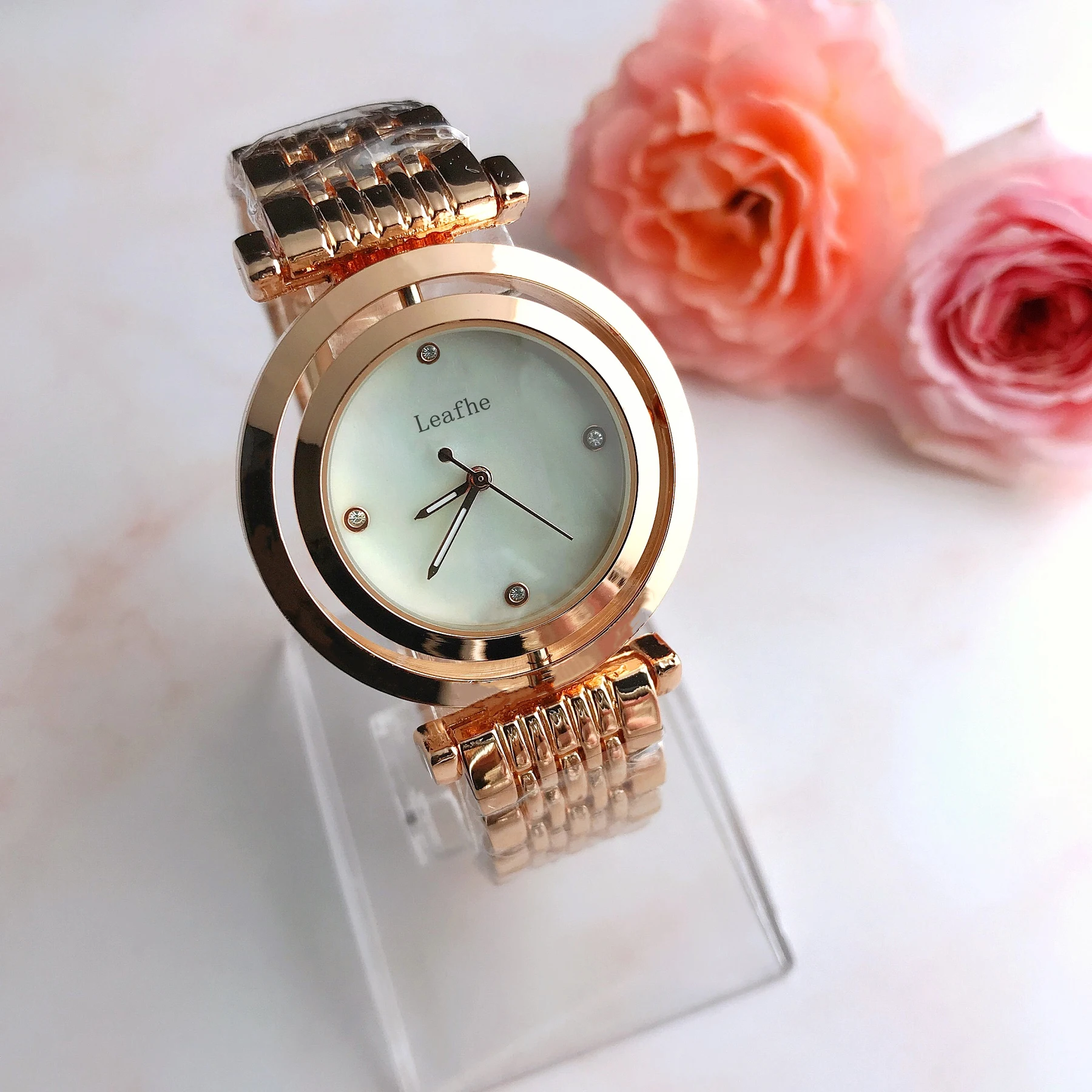 

Fashion Women's Watches Gold Silver Stainless Steel Strap Brand Diamond Quartz Watch Holiday Gifts First Choice relogio feminino