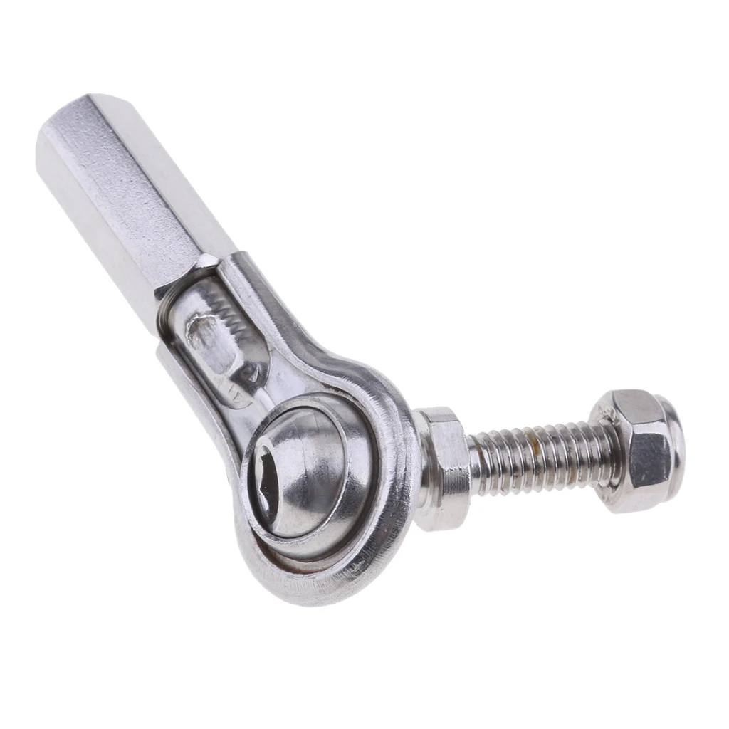 Steering Wheel Control Cable Ball Joint - 304 Stainless Steel High Polished - 2pcs Boat Marine Hardware