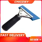 BLUEMAX окна Стекло водный стеклоочиститель скребок для льда обрабатываются резиновый скребок винил Обёрточная бумага инструмент для уборки снега очиститель для лопаты шайба B22