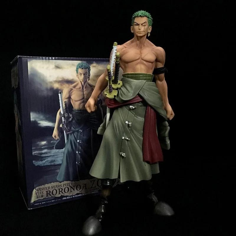 

Bandai Anime ONE PIECE 2nd Generation Roronoa Zoro Three Daolia Figures Boys Girls Children Toys Decorations Dolls