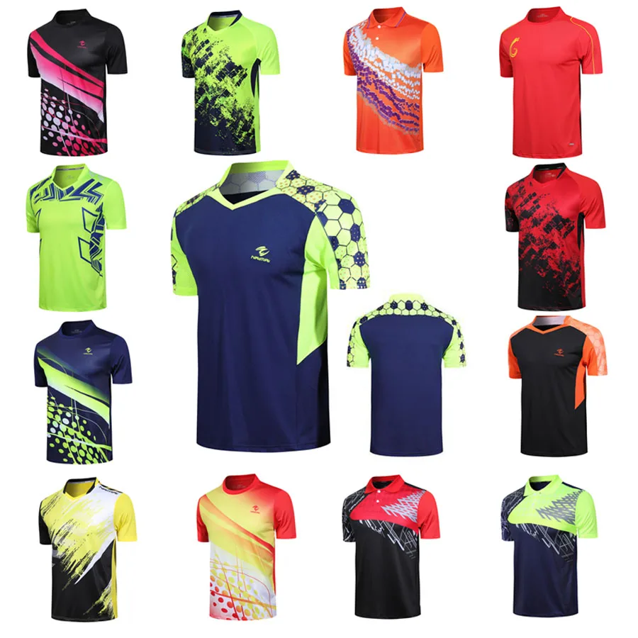 Free print new badminton sport shirt , t-shirt table tennis women ,tennis t-shirt men ,tennis shirts for men,volleyball t shirt