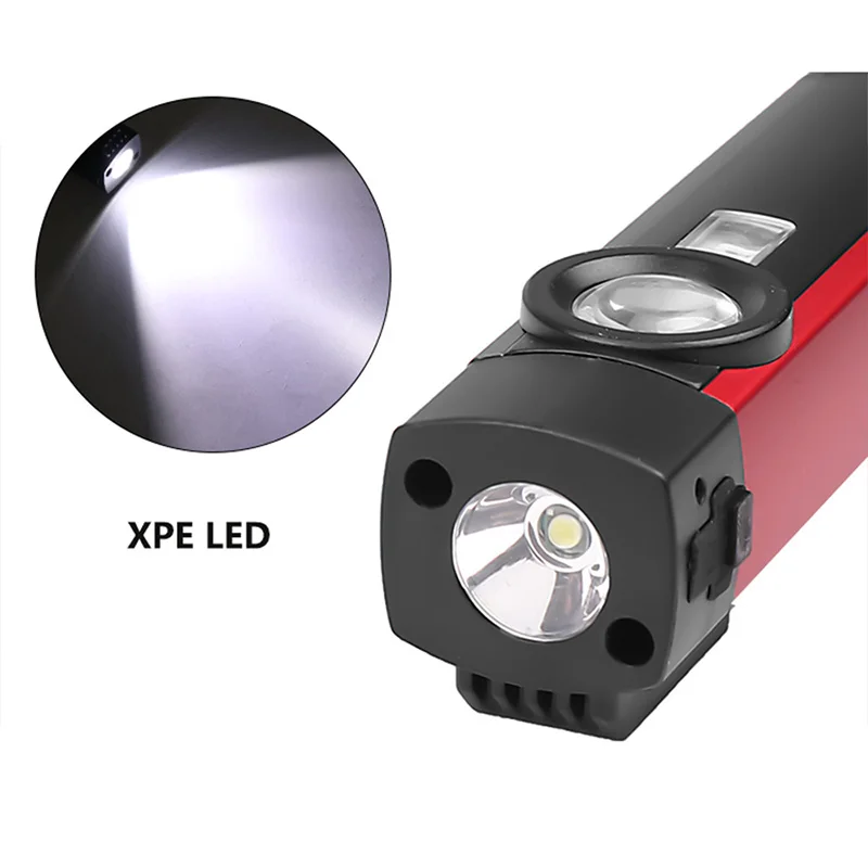 Портативный COB флэш-светильник фонарь USB Перезаряжаемый светодиодный рабочий