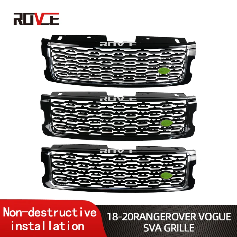 

ROVCE Front Bumper ABS Grille Suitable For Land Rover Range Rover Vogue SVA 2018-2020 Front Bumper Trim