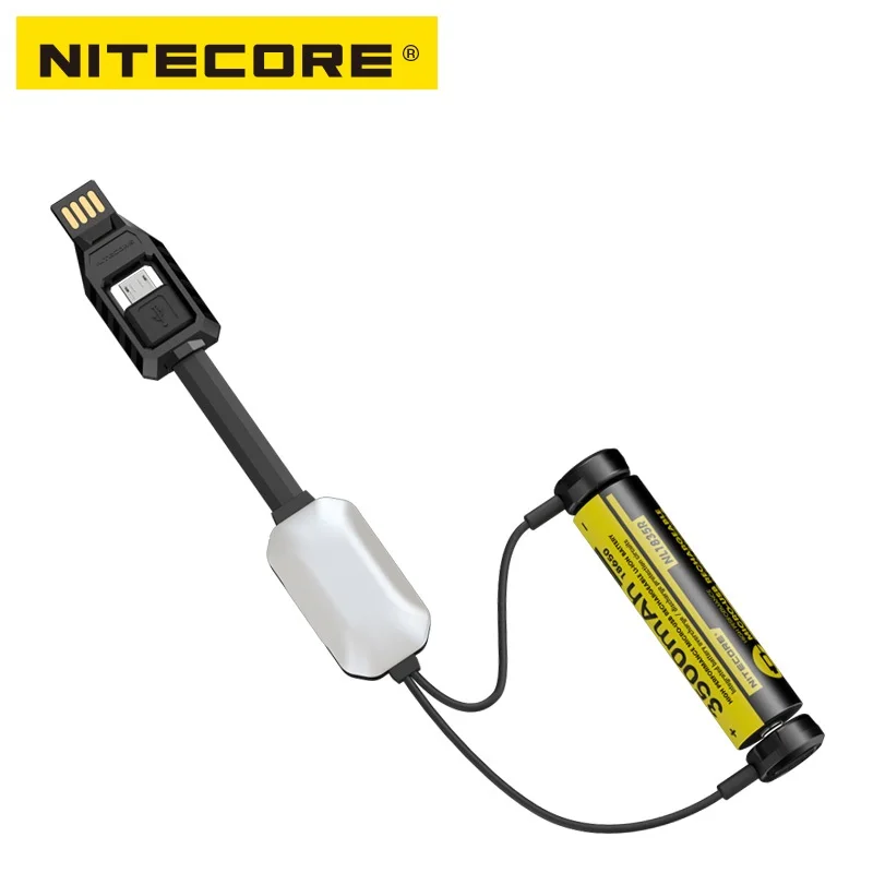 NITECORE LC10 портитивный Магнитный Открытый USB зарядное устройство для цилиндр