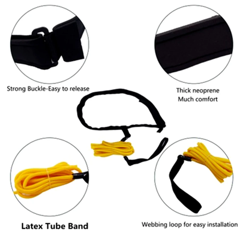 Купальный трос стационарный плавательный ремень для плавания