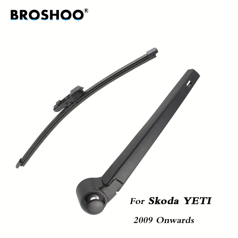

BROSHOO Car Rear Wiper Blade Blades Back Windscreen Wiper Arm For Skoda Yeti Hatchback (2009 Onwards) 280mm,Car Styling