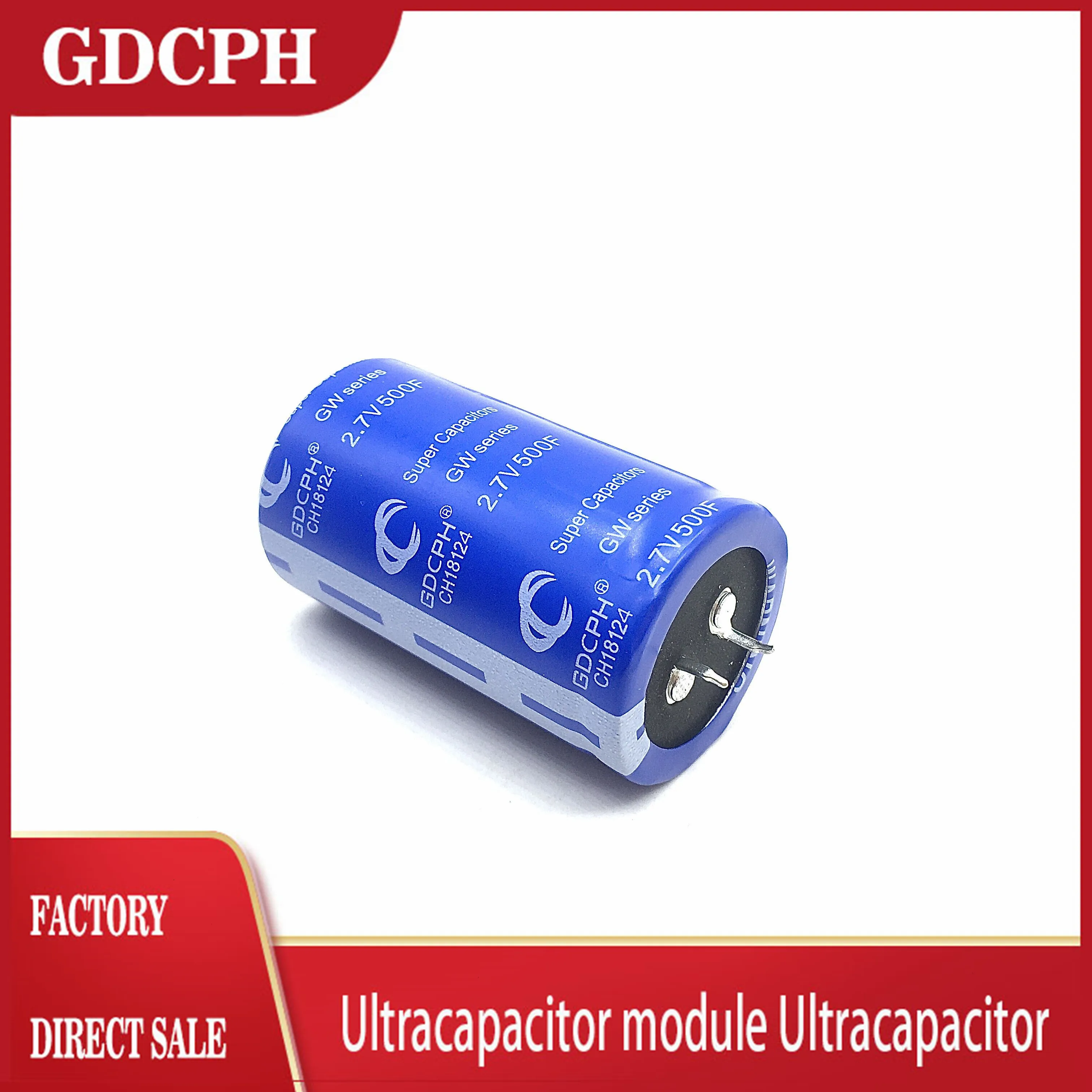 Конденсатор diymore Farad 2 7 в 500F 35*60 мм суперконденсаторы с сквозным отверстием общего