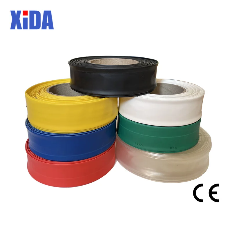 10 Meters/Lot 5mm 6mm 8mm 10mm Red Blue Green Yellow White Clear Black Heat Shrink Tube Heatshrink Tubing Sleeving Wrap Kits DIY |