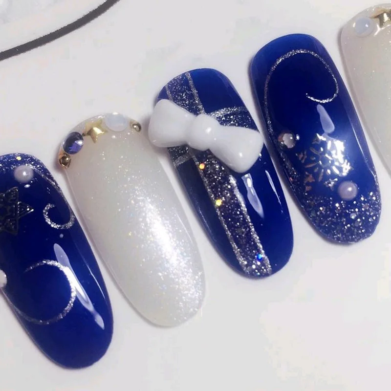 Серия Christams красный зеленый синий чистый цвет УФ гель для ногтей DIY Дизайн