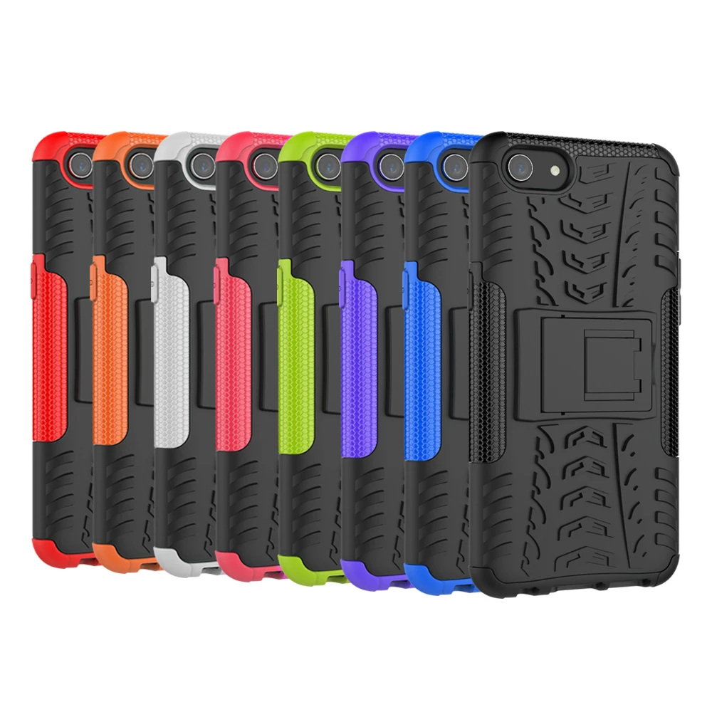 

shockproof Armor Hard Rubber Phone Case for OPPO F5 F3 A83 A1 F7 A5 A3S Realme A1K C2 3 2 F9 F11 R9S Pro Plus Protective Cover