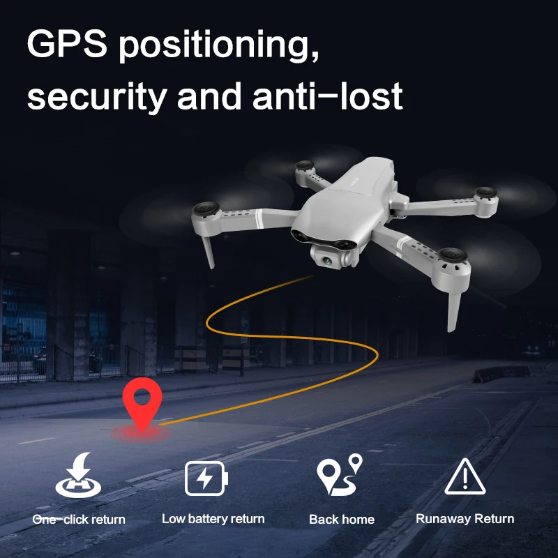 New F3 GPS WIFI Positioning Drone Smart follow 360 Surround shooting 4K HD Camera Foldable Altitude Hold Durable RC Toys | Электроника