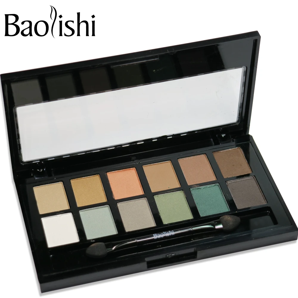 Распродажа косметика новинка Палетка натуральных теней для век 12 цветов матовый