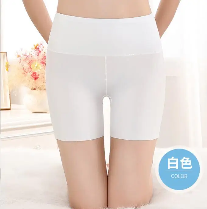 Safety Shorts Pants Women Casual Comfortable Solid Seamless Shorts Pants Underwear High Waist Panties Female Underwear