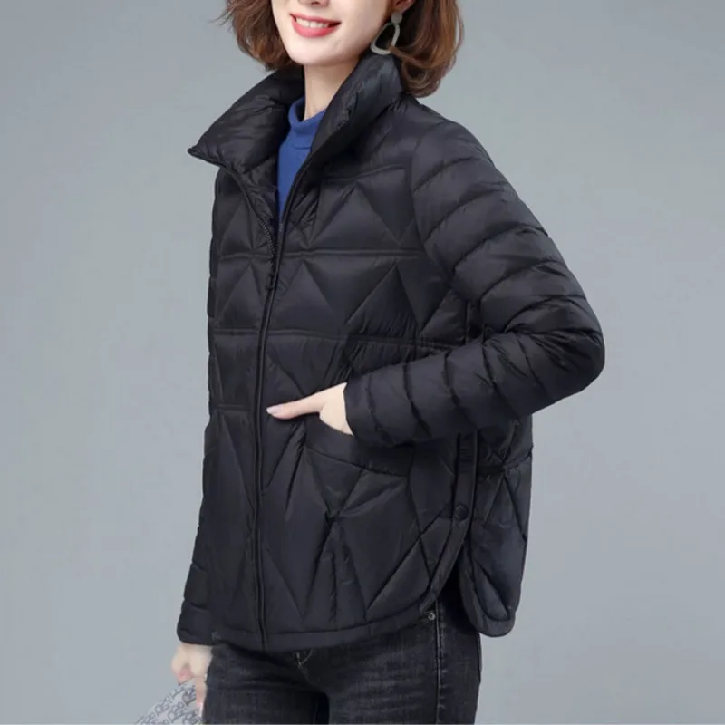 New Down Cotton-Padded Jacket For Women Light Short Fashion Casual Winter Coat For Loose Korean Thickened Cotton-Padded Jacket