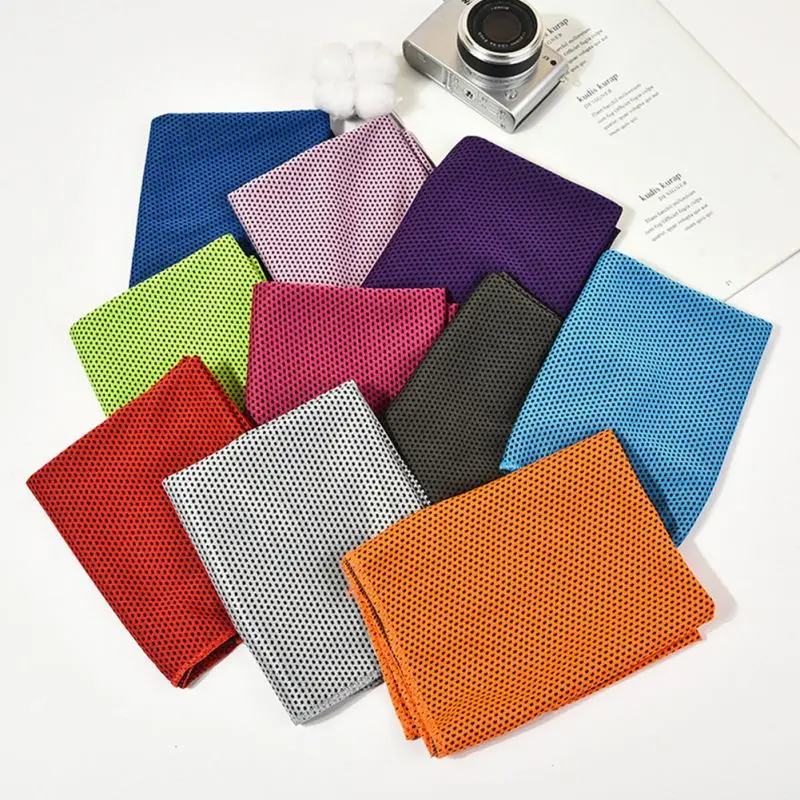 

Heatstroke Cooling Towels Summer Cooling Towels Outdoor Gym Fitness Towel Sweat Towels