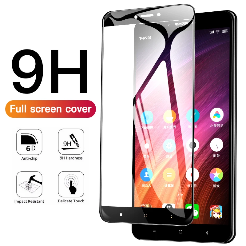 Защитное стекло для Xiaomi Redmi Note 4 4X зеркальная Защита экрана Pro 4A защитная пленка из