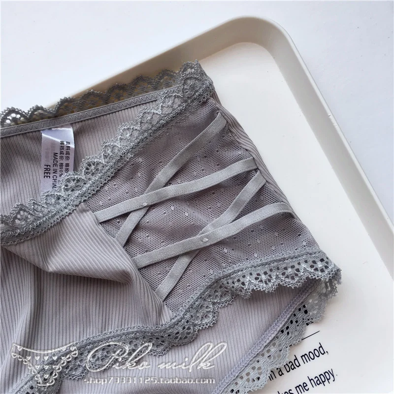 Однотонные трусики для девочек Милое сексуальное нижнее белье БЕРЕГОВОЕ