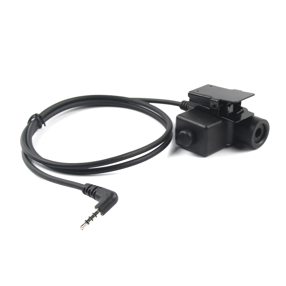 U94 Walkie Talkie Microphone Heavy Duty U94 PTT Neck Throat Mic Earpiece Radio Style PTT For Xiaomi Mijia 1S 2S Walkie Talkie