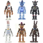 Фигурка аниме FNAF из ПВХ, 13 см, медведь Фредди, игровая модель, игрушки, наборы для мальчиков