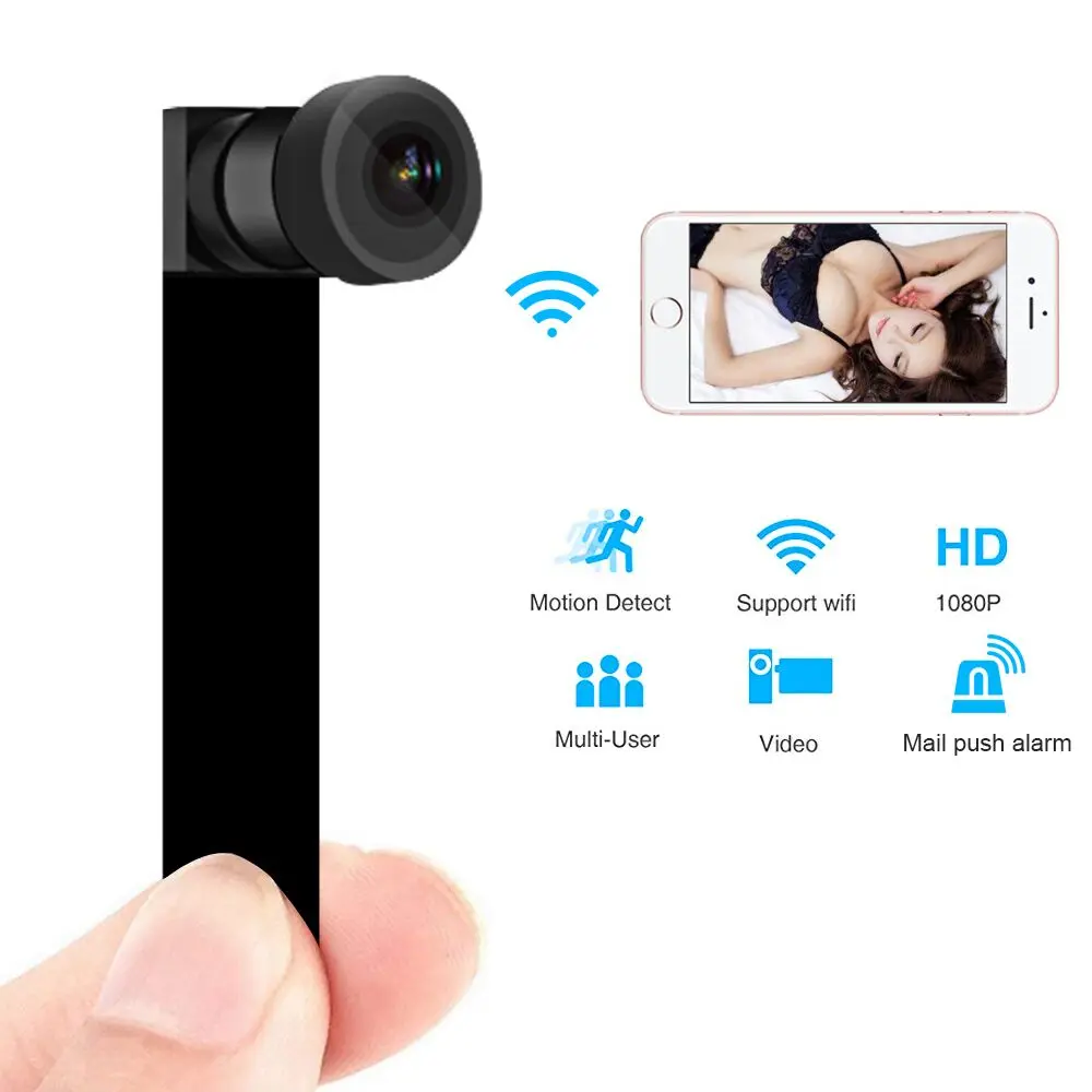 1080P mini WIFI camera Hidden Night vision device smart home hidden household Video recorder | Электроника