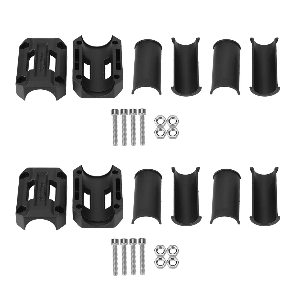 

LEEPEE Decorative Block Crash Bar Fit for 22/25/28mm Motorcycle Engine Guard Protector Engine Bumper Guard Blocks for Honda