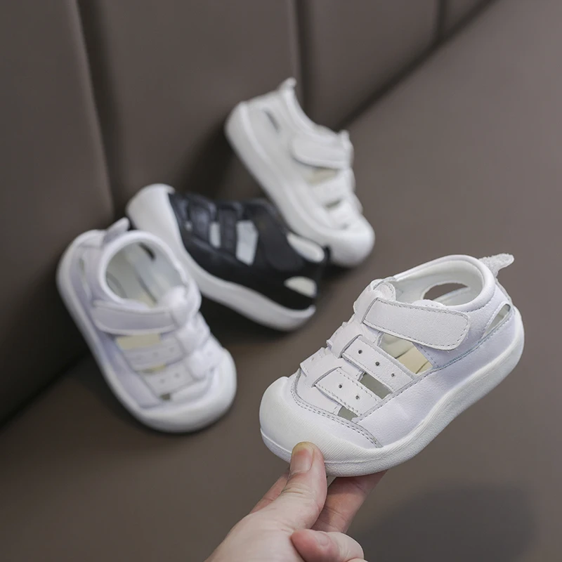 

Summer Baby Boys Girls Sandals Infant Toddler Shoes Children Anti-collision Sandals Outdoor Soft Bottom Kids Casaul Beach Shoes