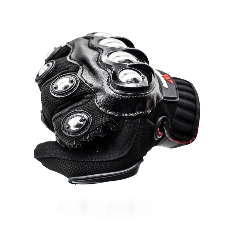 Полнопальцевые мотоциклетные перчатки с сенсорным экраном противоударные