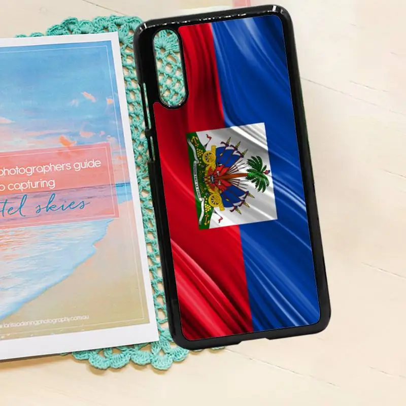 

Vintage Haitian National flag Phone Case PC for iPhone 11 12 pro XS MAX 8 7 6 6S Plus X 5S SE 2020 XR