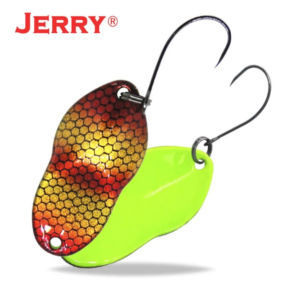 Рыболовная приманка Jerry Capricorn латунная ультралегкая блесна для форели 2 г/3 г микро