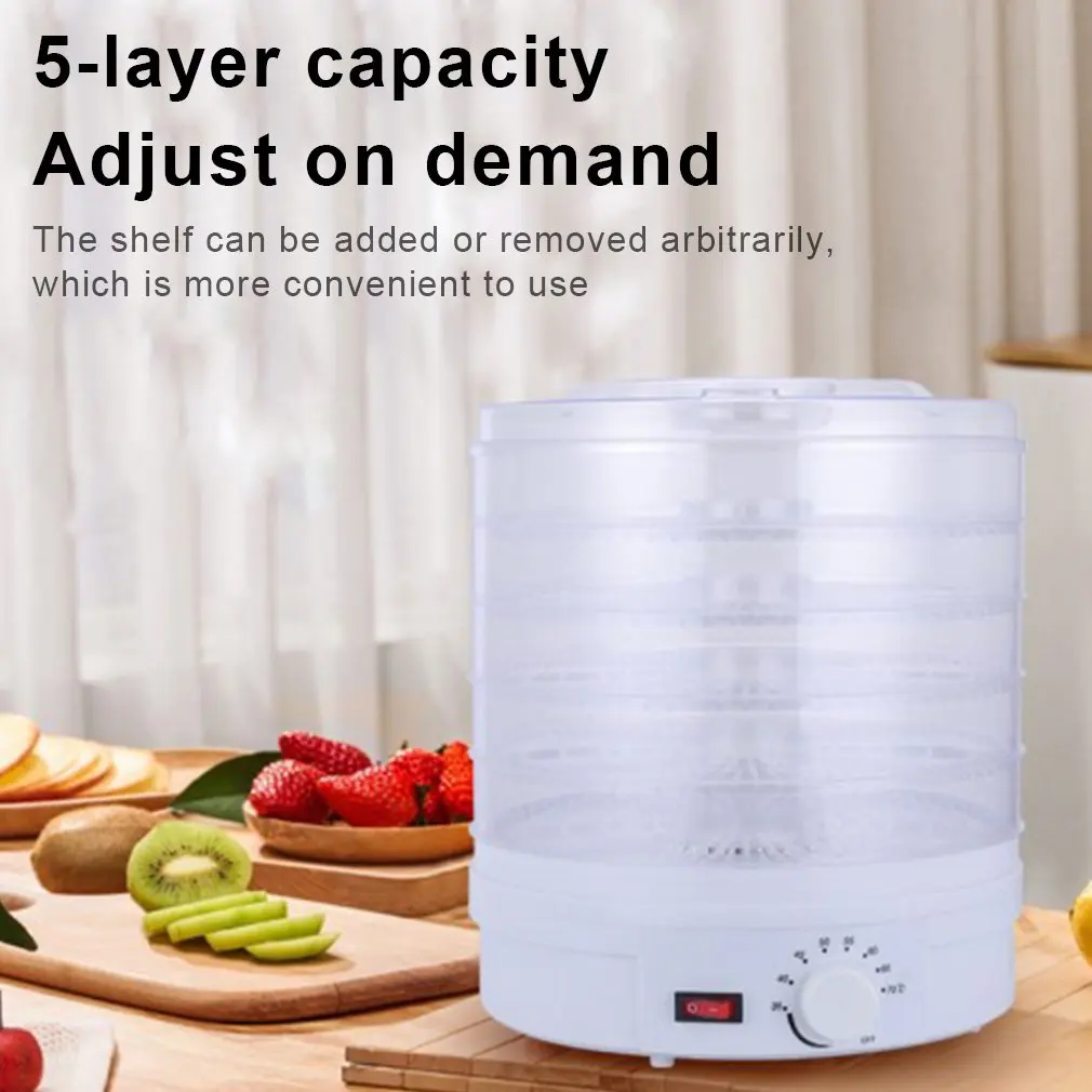 

Automatic Food Dehydrator Fast Food Dryer Fruit Vegetable Snack Dryer Digital Electric Food Dehydrator