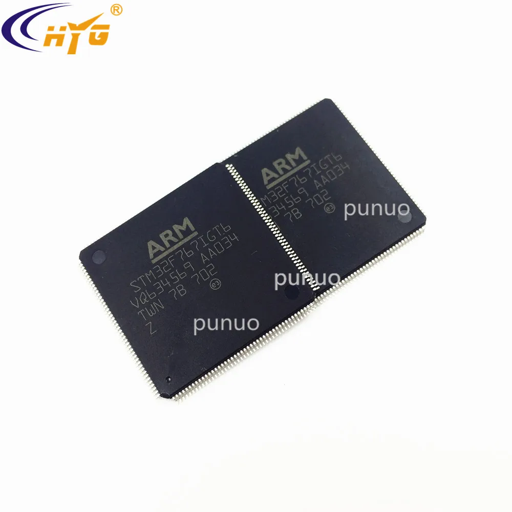 Оригинальный и аутентичный с STM32F767IGT6 LQFP-176 ARM Cortex-M7 32-битный микроконтроллер MCU -