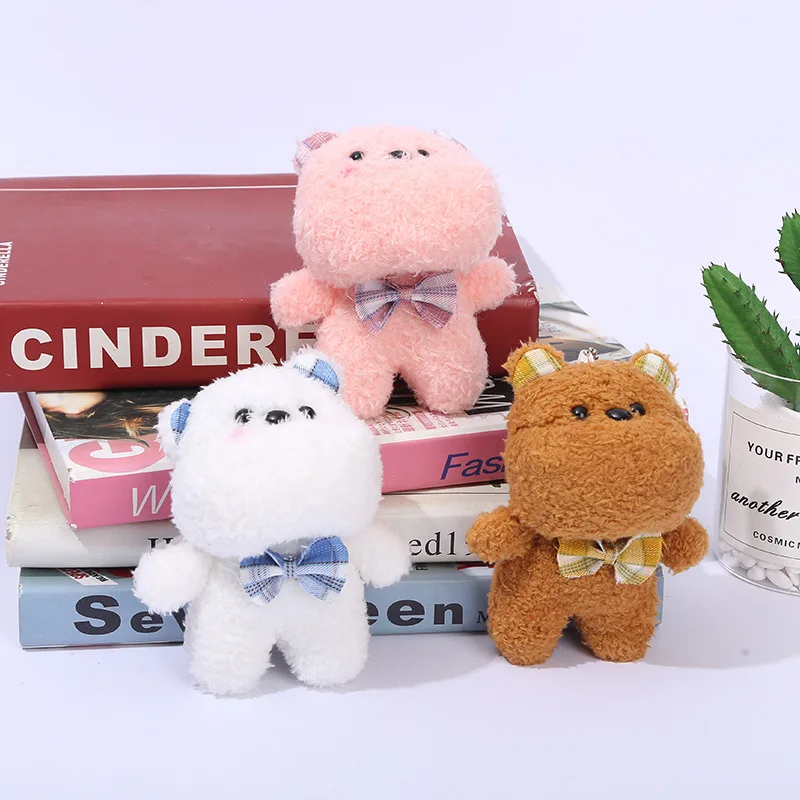 

Пухлый маленький медведь кукла сумка кулон Маленький Кролик Кукла Плюшевая Кукла сумка кулон Детский праздник подарок на день рождения