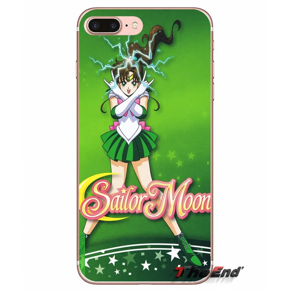 Сейлор Мун Юпитер ТПУ чехол для samsung Galaxy S2 S3 S4 S5 MINI S6 S7 edge S8 S9 Plus Note 2 3 4 5 8 Coque Fundas |