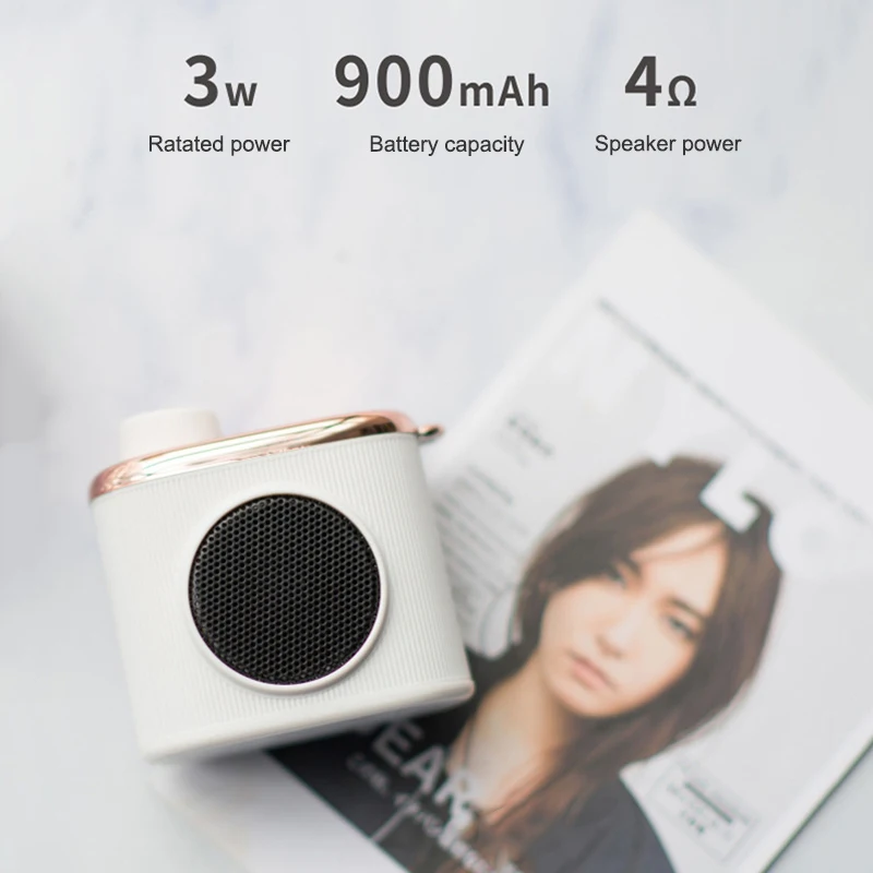 Ретро Bluetooth динамик беспроводной супер бас мини громкий музыкальный плеер