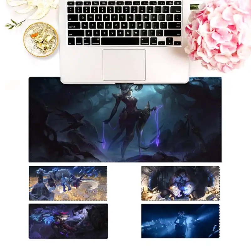 

30x90 см Коврик для мыши League of Legends, ПК, геймерский коврик для мыши, аниме нескользящий коврик, Настольный коврик для клавиатуры для Overwatch/CS GO