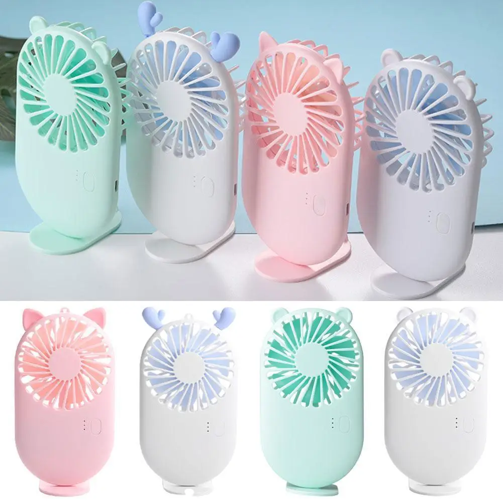 

Mini Portable Desktop USB Fan Handheld Rechargeable Desktop Pocket Small Fan Dormitory Office Travel Suitable