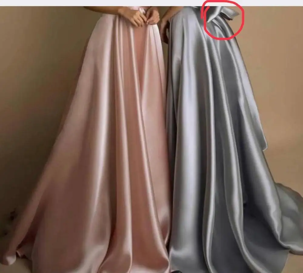 

Customer custom made evening dress