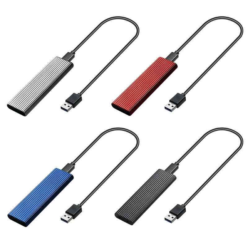 

M.2 SATA to USB3.1 Hard Disk Enclosure Case M2 SSD Type-C Hard Disk Box HDD SSD Case