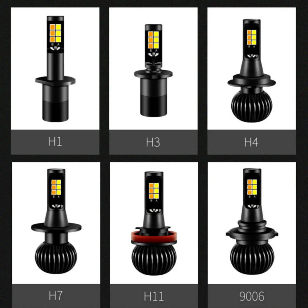 Светодиодный высокое Яркость двойной Цвет автомобильные передние