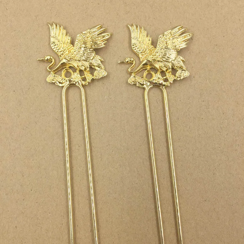 Металлические шпильки для волос с Фениксом 10 шт. аксессуары головных уборов